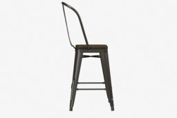 Rackhams Luxor Counter Stool in Metal Bronze - 2 pieces - Bronze - thumbnail 5