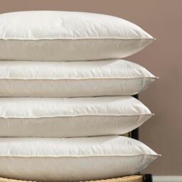 Rackhams Goose Feather & Down Pillows - Medium - Standard - Pair - thumbnail 5