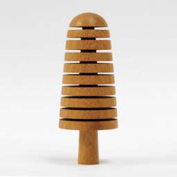 Rackhams Handmade Wooden Comb Ornament - thumbnail 3