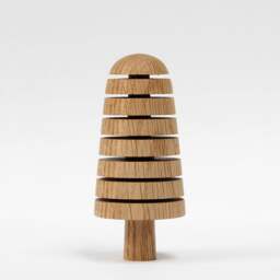 Rackhams Handmade Wooden Comb Ornament - thumbnail 2