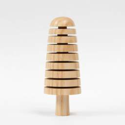 Rackhams Handmade Wooden Comb Ornament - thumbnail 5