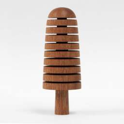 Rackhams Handmade Wooden Comb Ornament - thumbnail 4