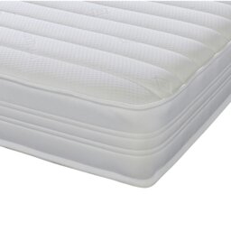 Rackhams Sirocco Airflow Hybrid Mattress - 18cm Deep, Spring & Memory Fibre Support - White - 1 - 3ft Single Mattress (90cm x 190cm) - thumbnail 4