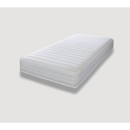 Rackhams Sirocco Airflow Hybrid Mattress - 18cm Deep, Spring & Memory Fibre Support - White - 1 - 3ft Single Mattress (90cm x 190cm) - thumbnail 5