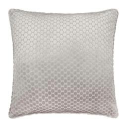 Rackhams Neptune Velvet Cushion Cover - Silver - 50cm x 50cm - Silver - 100% Polyester