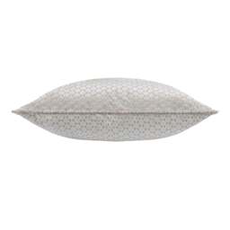 Rackhams Neptune Velvet Cushion Cover - Silver - 50cm x 50cm - Silver - 100% Polyester - thumbnail 3