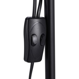 Rackhams Torchiere Double Heads Floor Lamp Adjustable Reading Light - Brass - thumbnail 6