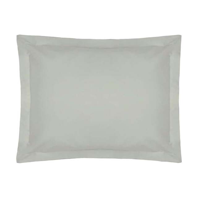 Rackhams Egyptian Cotton Oxford Pillowcase - Platinum - 51cm x 76cm - Platinum - 100% Egyptian Cotton