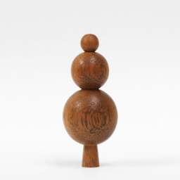 Rackhams Handmade Wooden Topiary Ornament - thumbnail 2