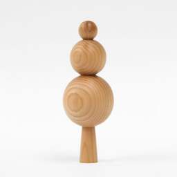 Rackhams Handmade Wooden Topiary Ornament - thumbnail 1