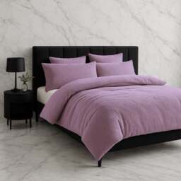 Rackhams Teddy Bear Fleece Duvet Cover & Pillow Case Set - Double - Cream - thumbnail 6