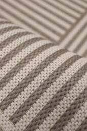Rackhams County Multistripe Beige Rug – Indoor & Outdoor - 67X200 cm - thumbnail 3