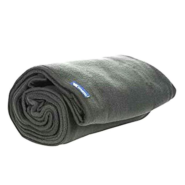 Rackhams Snuggles Fleece Trail Blanket - ASRTD - Charcoal - One size - Charcoal - image 1