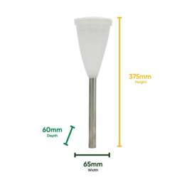 Rackhams Pack of 4 Colour Changing Solar Stake Lights – Multi-Colour LED Garden Lights - thumbnail 2
