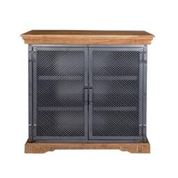 Rackhams Dunphy Industrial 2 Door Sideboard - Wood - 1 - thumbnail 2