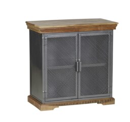Rackhams Dunphy Industrial 2 Door Sideboard - Wood - 1 - thumbnail 6