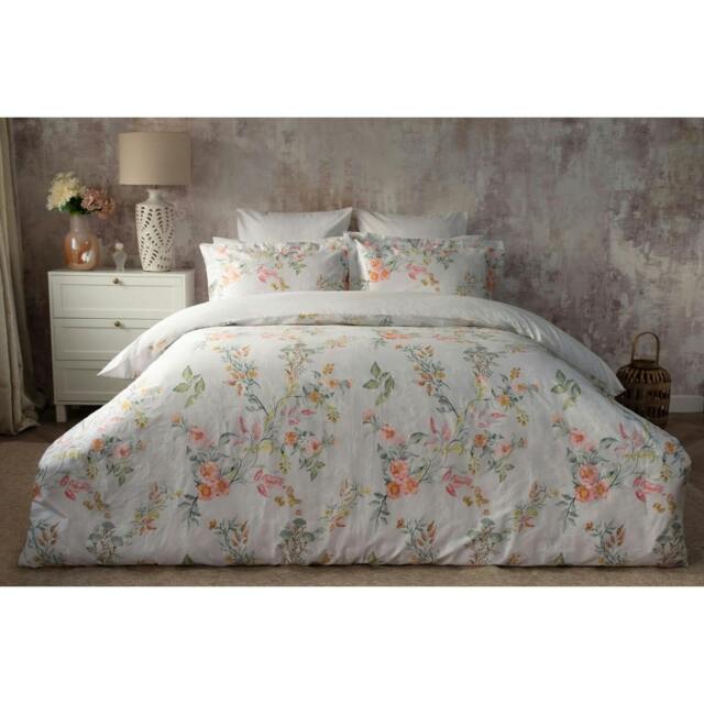 Rackhams Rieva Floral Duvet Cover Set - Multicoloured - Superking - Multicoloured - 100% Cotton - image 1