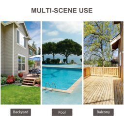 Rackhams 3Pcs Patio 2 Seater Rattan Garden Furniture Set Coffee - thumbnail 5