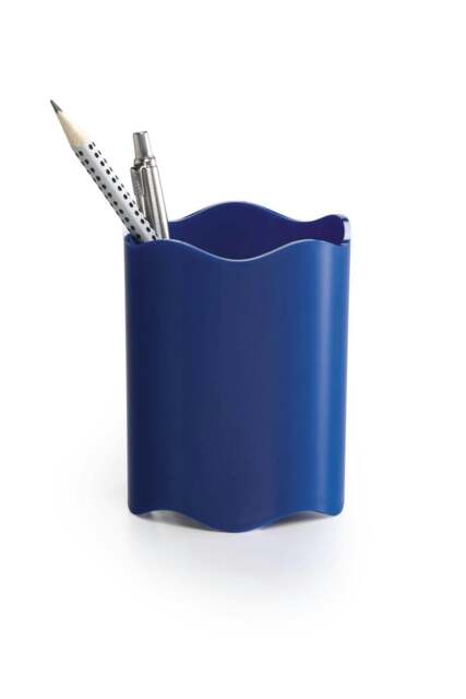 Rackhams TREND Pen Pot Pencil Holder Desk Tidy Organiser - 6 Pack - Blue
