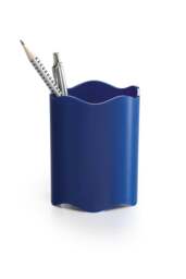 Rackhams TREND Pen Pot Pencil Holder Desk Tidy Organiser - 6 Pack - Blue
