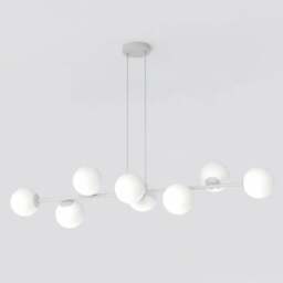 Rackhams MAGNUS Pendant Lamp 8 x E14 Grey / Graphite