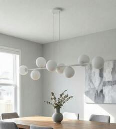 Rackhams MAGNUS Pendant Lamp 8 x E14 Grey / Graphite - thumbnail 3