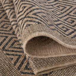 Rackhams Nature Outdoor Rug Dark Grey - 5100DG - 80X150 cm - thumbnail 3