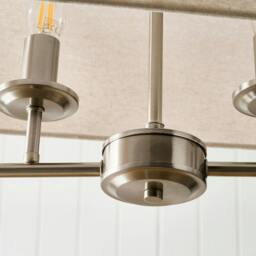 Rackhams Marston Satin Nickel Pendant - thumbnail 5