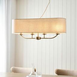 Rackhams Marston Satin Nickel Pendant