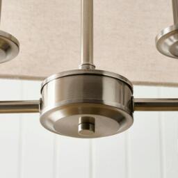 Rackhams Marston Satin Nickel Pendant - thumbnail 6