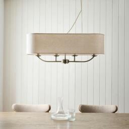 Rackhams Marston Satin Nickel Pendant - thumbnail 2