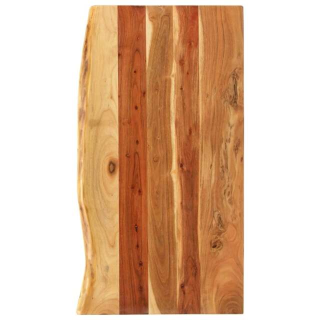 Rackhams Bathroom Vanity Top Solid Acacia Wood 100x52x2.5 cm