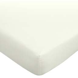 Rackhams 180 Thread Count Egyptian Cotton Fitted Sheet Cream - Super King - Cream - thumbnail 3