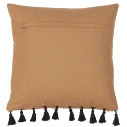 Rackhams Radiance Cushion Cover - Cinnamon Orange - 45cm x 45cm - Cinnamon Orange - 100% Cotton - thumbnail 3