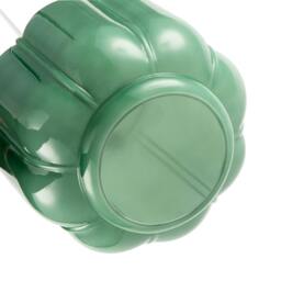 Rackhams Emerald Green Traditional Pendant Ceiling Lamp Shade with Deep Grooves - thumbnail 4
