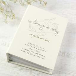 Rackhams Personalised In Loving Memory 6x4 Photo Album with Sleeves - thumbnail 4