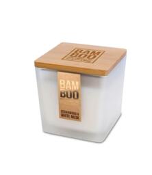 Rackhams Cedarwood & White Musk - Bamboo Large Jar Candle - thumbnail 1