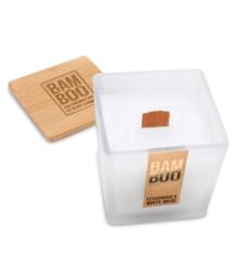 Rackhams Cedarwood & White Musk - Bamboo Large Jar Candle - thumbnail 3