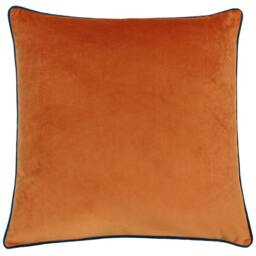 Rackhams Meridian Cushion Cover - Tiger/Teal - 55x55cm - Tiger/Teal - 100% Polyester