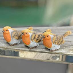 Rackhams Pot Topping Robin Garden Bird Ornaments - thumbnail 1