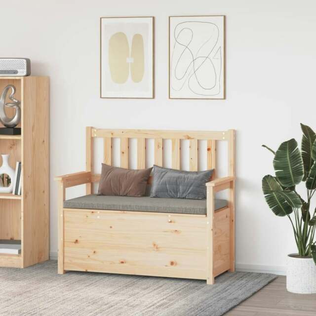 Rackhams Bench 112.5x51.5x96.5 cm Solid Wood Pine