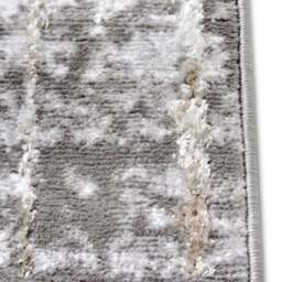 Rackhams Shine Design Abstract Cream Grey Rug - 120X170 cm - thumbnail 4