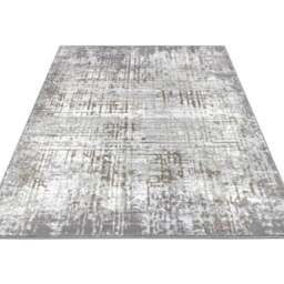 Rackhams Shine Design Abstract Cream Grey Rug - 120X170 cm - thumbnail 5