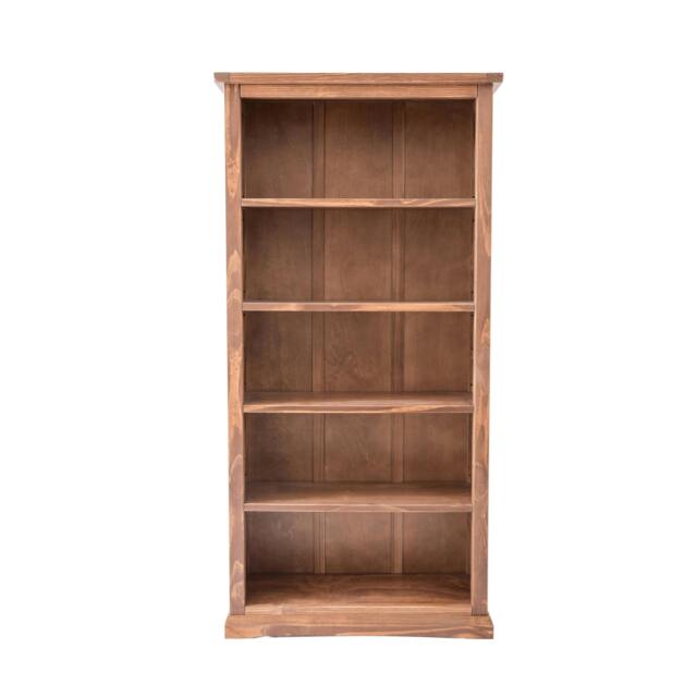 Rackhams Bookcase with plinth 180x90x30cm - Brown - image 1