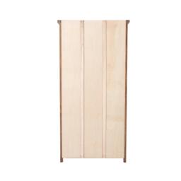 Rackhams Bookcase with plinth 180x90x30cm - Brown - thumbnail 5