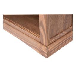 Rackhams Bookcase with plinth 180x90x30cm - Brown - thumbnail 4