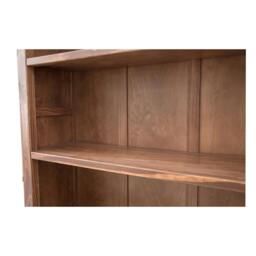 Rackhams Bookcase with plinth 180x90x30cm - Brown - thumbnail 3
