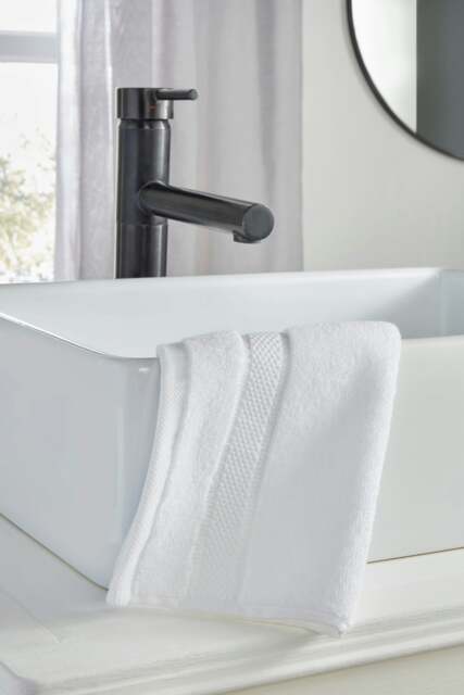 Rackhams Bamboo Face Cloth - Cloud White - image 1