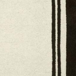 Rackhams Piper Wool Rug – Modern Black & Cream - 80X150 cm - thumbnail 2