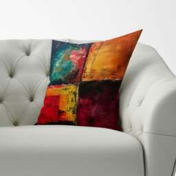 Rackhams Quadrant Fusion: Colours In Conflict Cushions -  - 33cm x 48cm - thumbnail 4